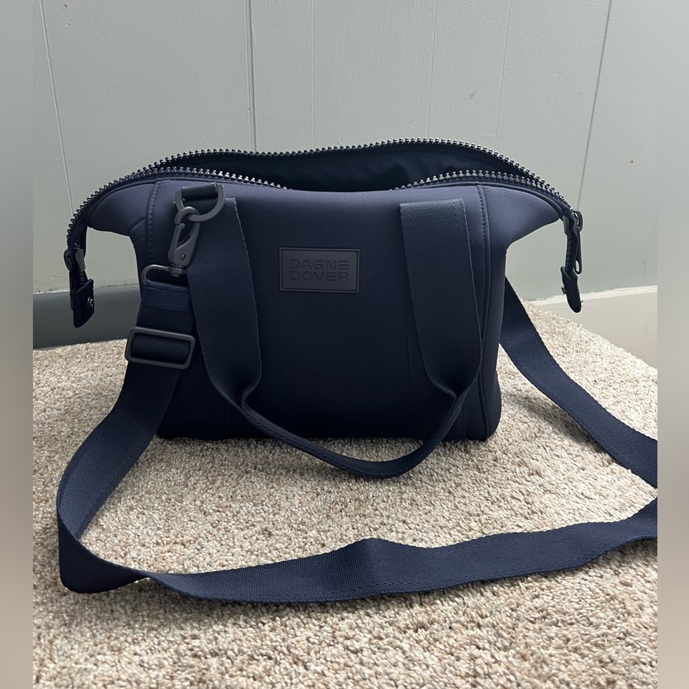 Dagne Dover Landon neoprene carryall bag size small color Storm